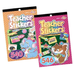Teacher Reward Sticker Book, Assorted